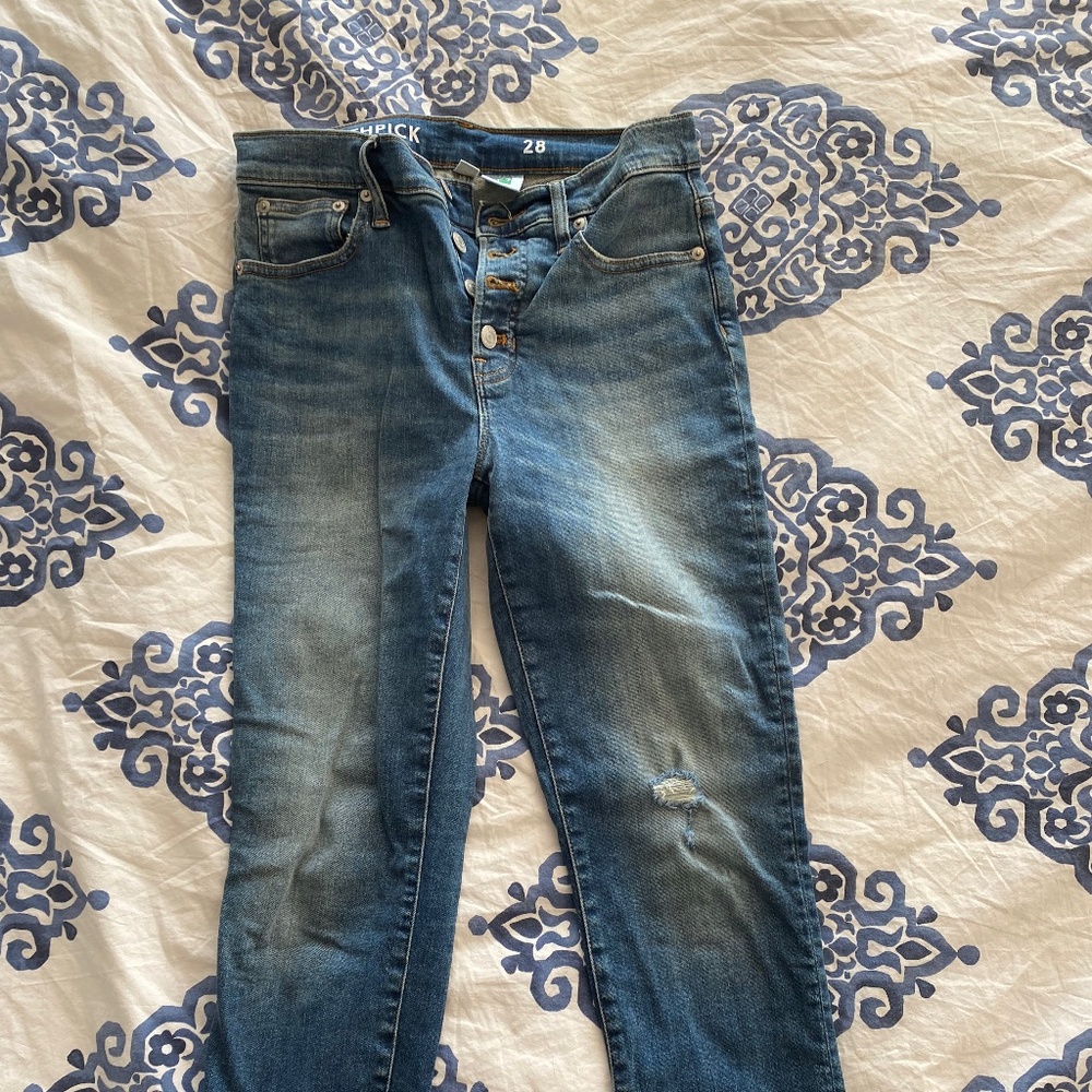J.Crew Toothpick Women’s Jeans Size 28